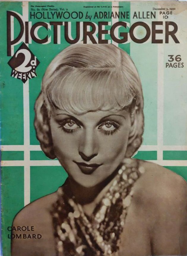 PICTUREGOER magazine side cover Issue 80  Weekly 3 December 1932
