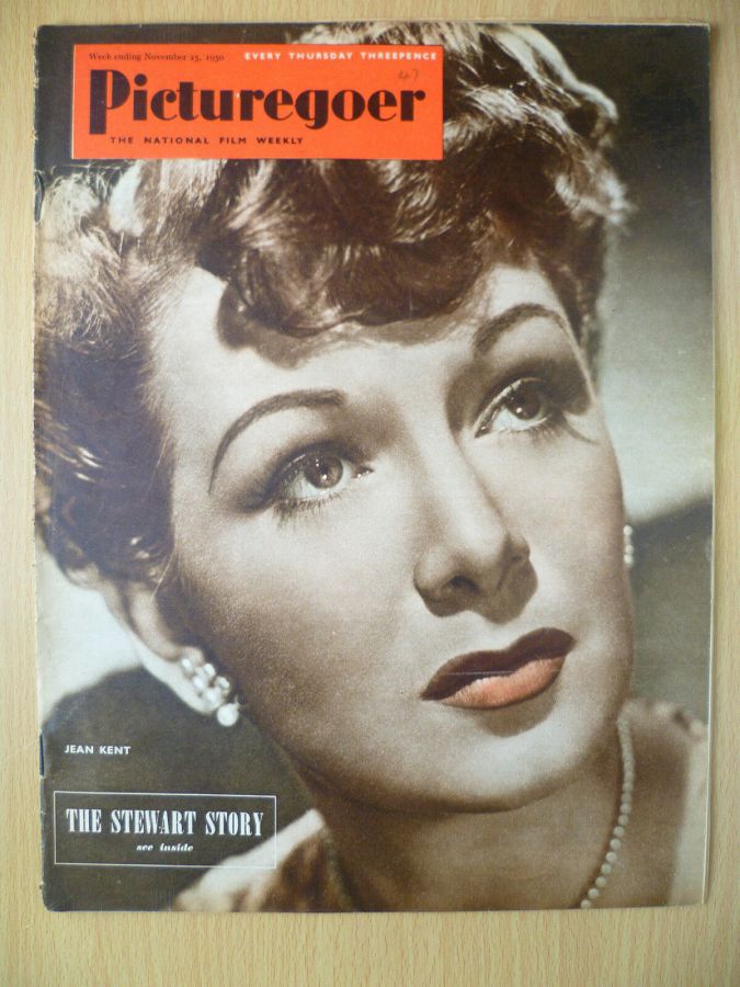 PICTUREGOER magazine side cover Issue 812  Weekly 25 November 1950