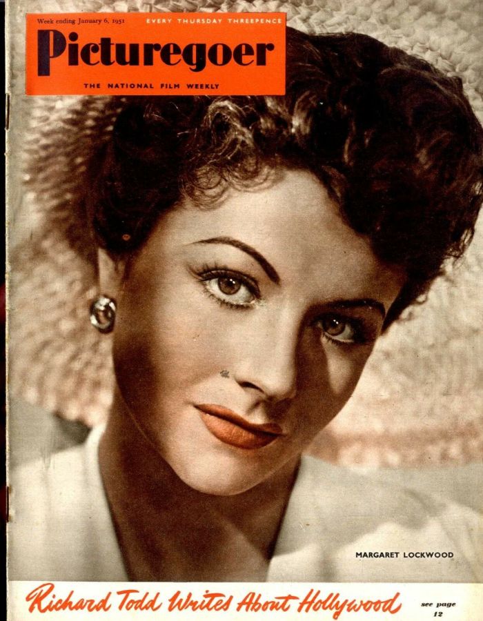 PICTUREGOER magazine side cover Issue 818  Weekly 6 January 1951