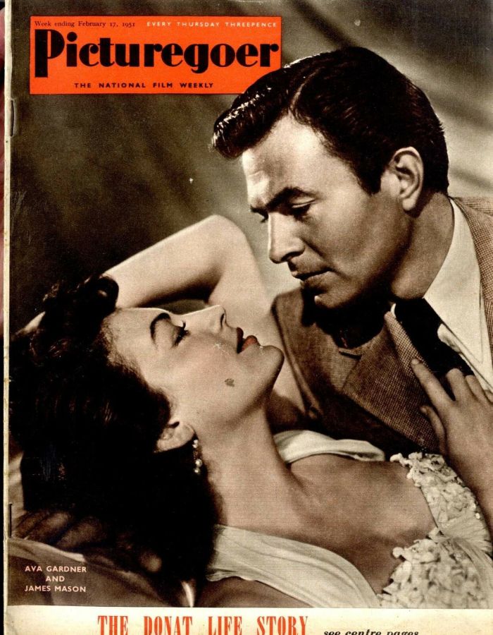 PICTUREGOER magazine side cover Issue 824  Weekly 17 February 1951