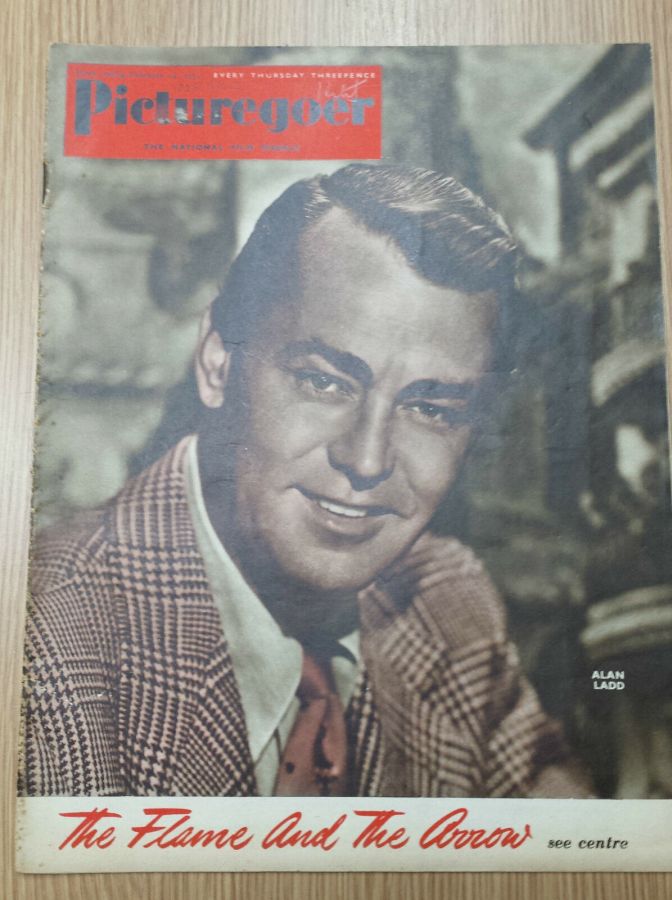 PICTUREGOER magazine side cover Issue 825  Weekly 24 February 1951