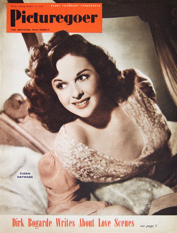 PICTUREGOER magazine side cover Issue 827  Weekly 10 March 1951