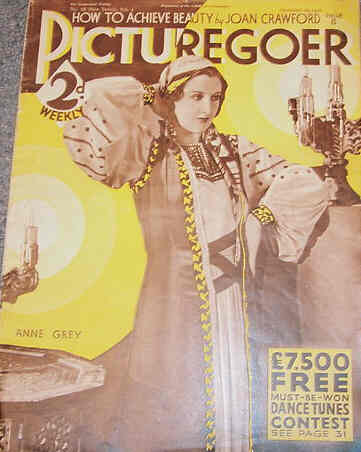 PICTUREGOER magazine side cover Issue 83  Weekly 24 December 1932