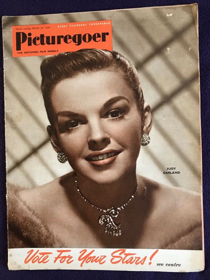 PICTUREGOER magazine side cover Issue 830  Weekly 31 March 1951