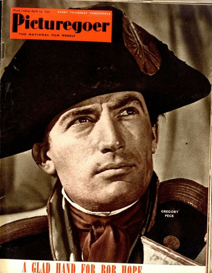 PICTUREGOER magazine side cover Issue 832  Weekly 14 April 1951