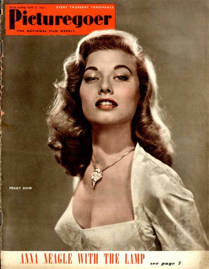 PICTUREGOER magazine side cover Issue 833  Weekly 21 April 1951