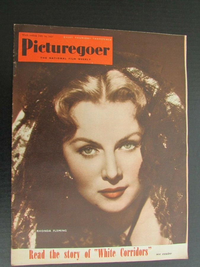 PICTUREGOER magazine side cover Issue 845  Weekly 14 July 1951