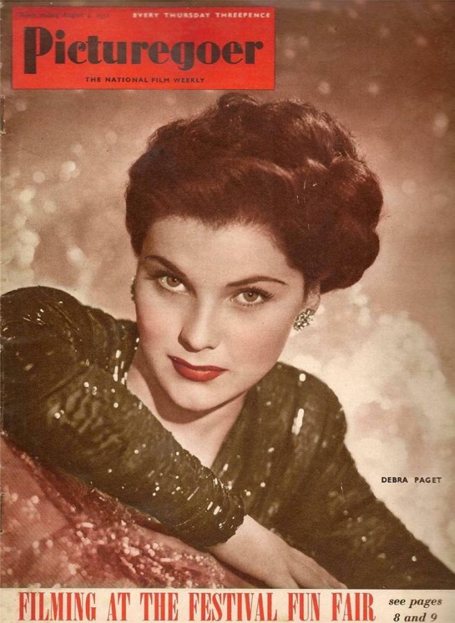 PICTUREGOER magazine side cover Issue 848  Weekly 4 August 1951