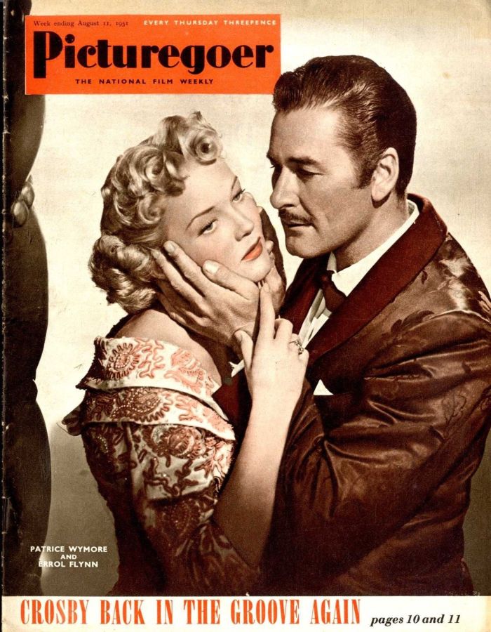 PICTUREGOER magazine side cover Issue 849  Weekly 11 August 1951