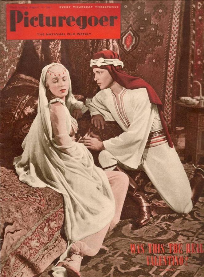 PICTUREGOER magazine side cover Issue 850  Weekly 18 August 1951