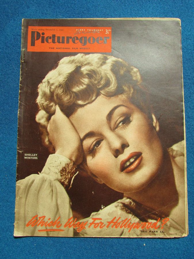 PICTUREGOER magazine side cover Issue 865  Weekly 1 December 1951