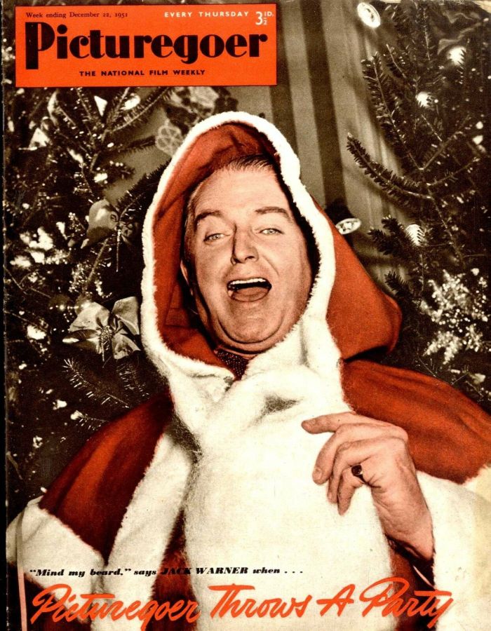 PICTUREGOER magazine side cover Issue 868  Weekly 22 December 1951