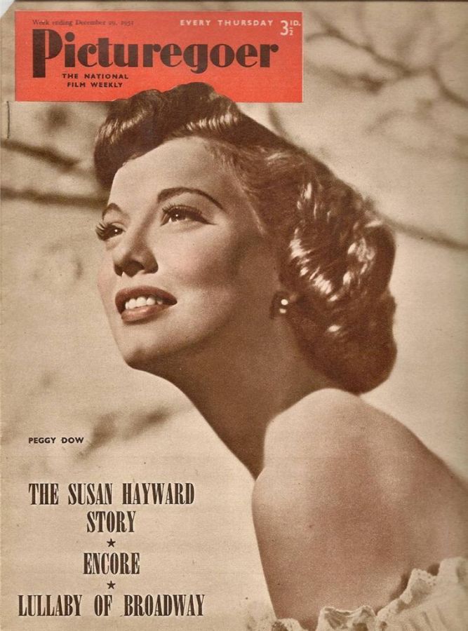PICTUREGOER magazine side cover Issue 869  Weekly 29 December 1951