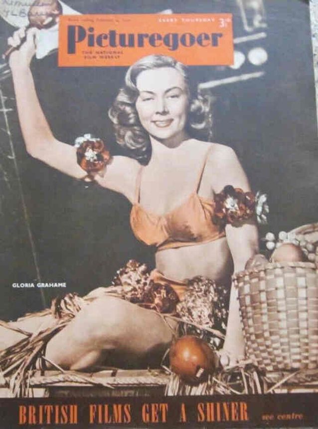 PICTUREGOER magazine side cover Issue 875  Weekly 9 February 1952