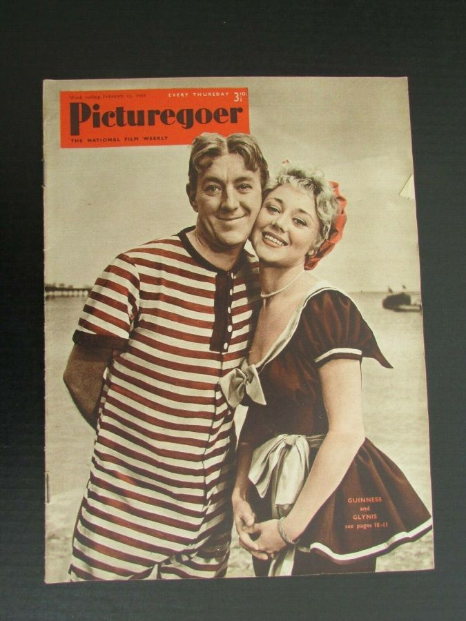 PICTUREGOER magazine side cover Issue 877  Weekly 23 February 1952