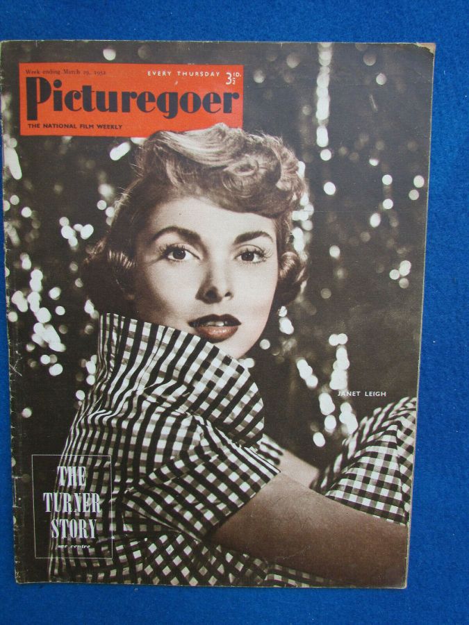 PICTUREGOER magazine side cover Issue 882  Weekly 29 March 1952