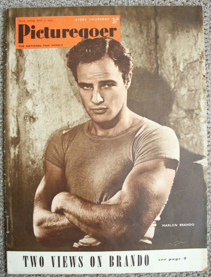 PICTUREGOER magazine side cover Issue 883  Weekly 5 April 1952