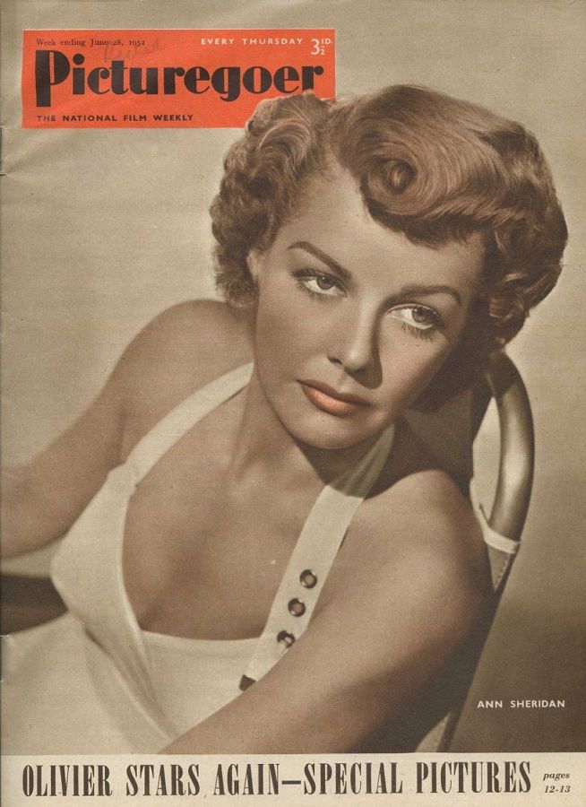 PICTUREGOER magazine side cover Issue 895  Weekly 28 June 1952