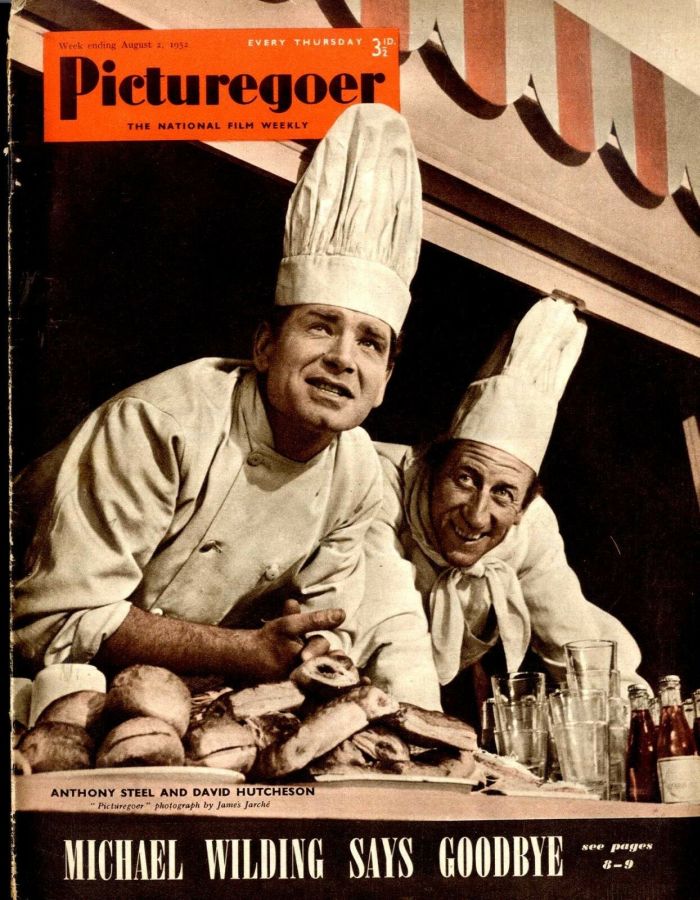 PICTUREGOER magazine side cover Issue 900  Weekly 2 August 1952