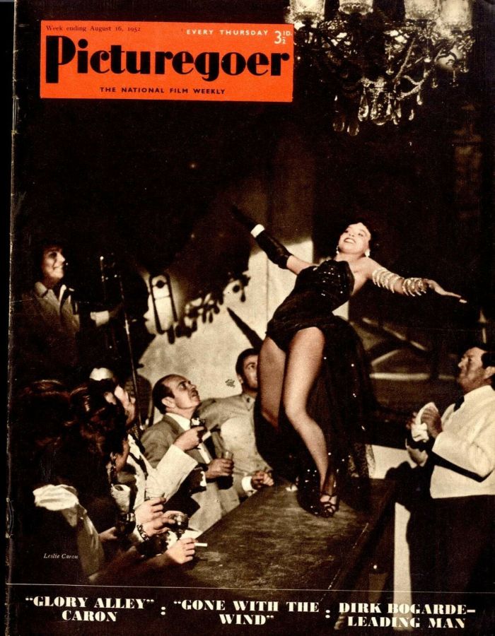 PICTUREGOER magazine side cover Issue 902  Weekly 16 August 1952