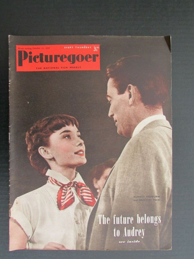 PICTUREGOER magazine side cover Issue 910  Weekly 11 October 1952