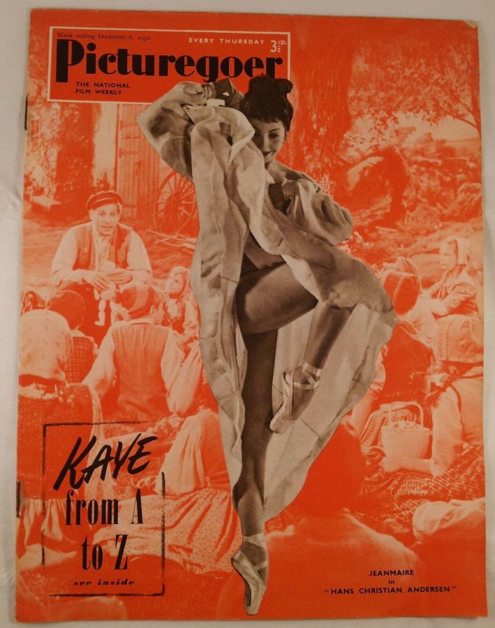 PICTUREGOER magazine side cover Issue 918  Weekly 6 December 1952