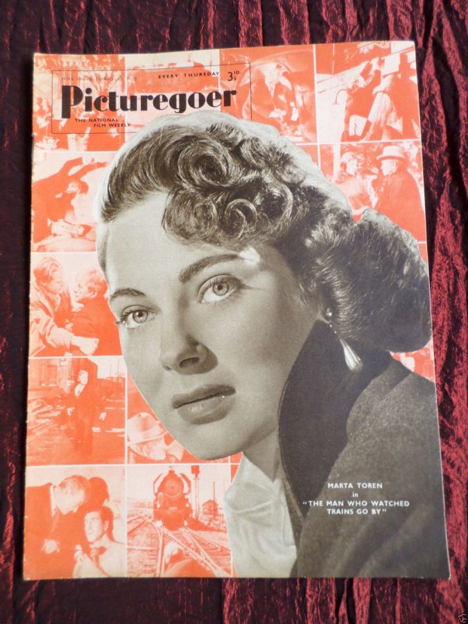 PICTUREGOER magazine side cover Issue 924  Weekly 17 January 1953