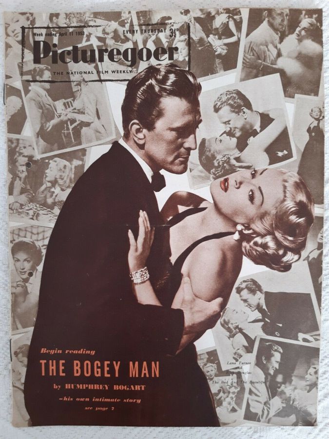 PICTUREGOER magazine side cover Issue 936  Weekly 11 April 1953