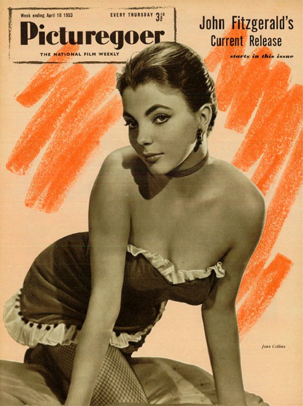 PICTUREGOER magazine side cover Issue 937  Weekly 18 April 1953
