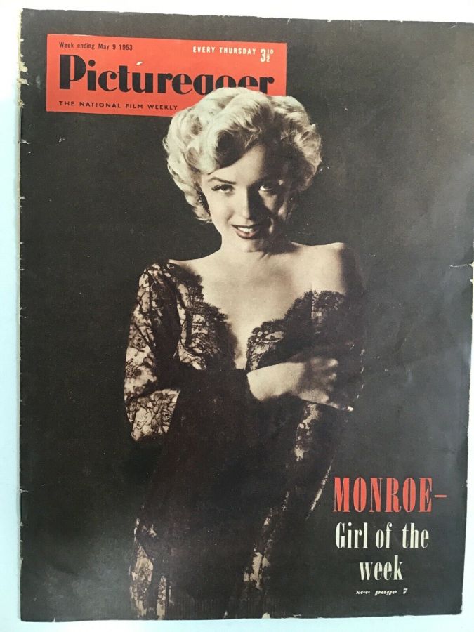 PICTUREGOER magazine side cover Issue 940  Weekly 9 May 1953
