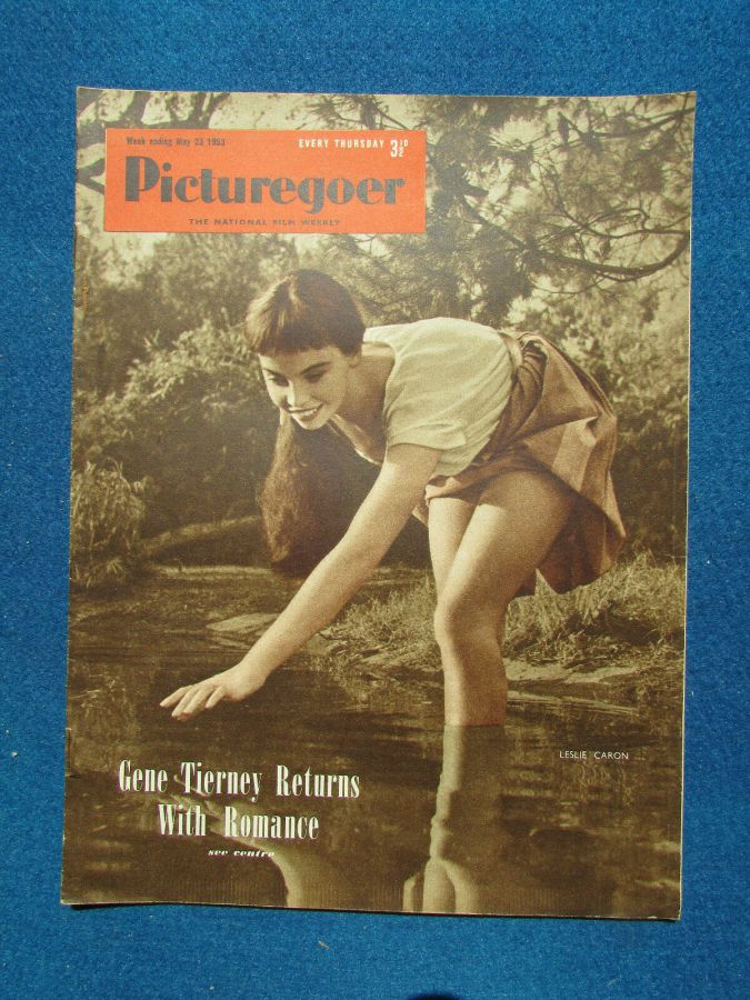PICTUREGOER magazine side cover Issue 942  Weekly 23 May 1953