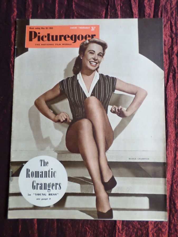 PICTUREGOER magazine side cover Issue 943  Weekly 30 May 1953