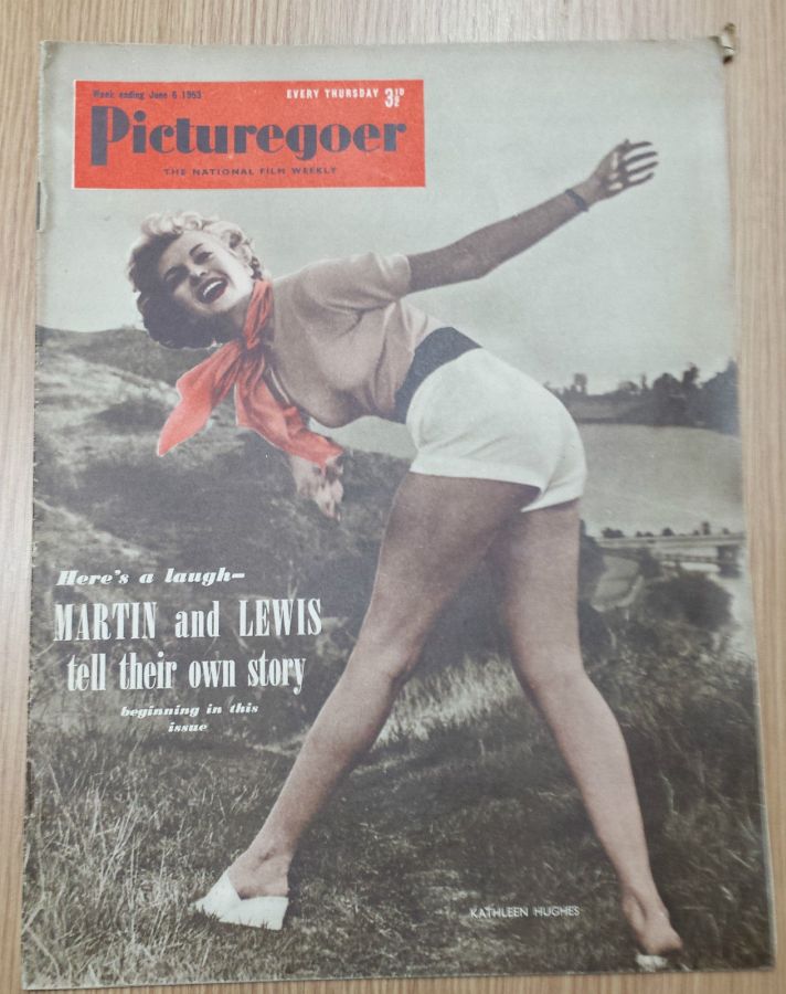 PICTUREGOER magazine side cover Issue 944  Weekly 6 June 1953