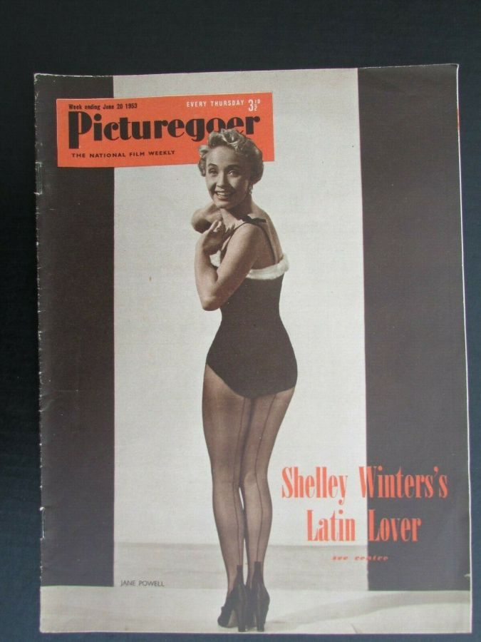 PICTUREGOER magazine side cover Issue 946  Weekly 20 June 1953