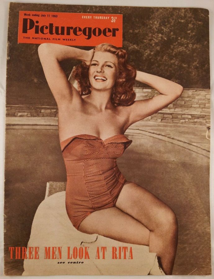 PICTUREGOER magazine side cover Issue 949  Weekly 11 July 1953