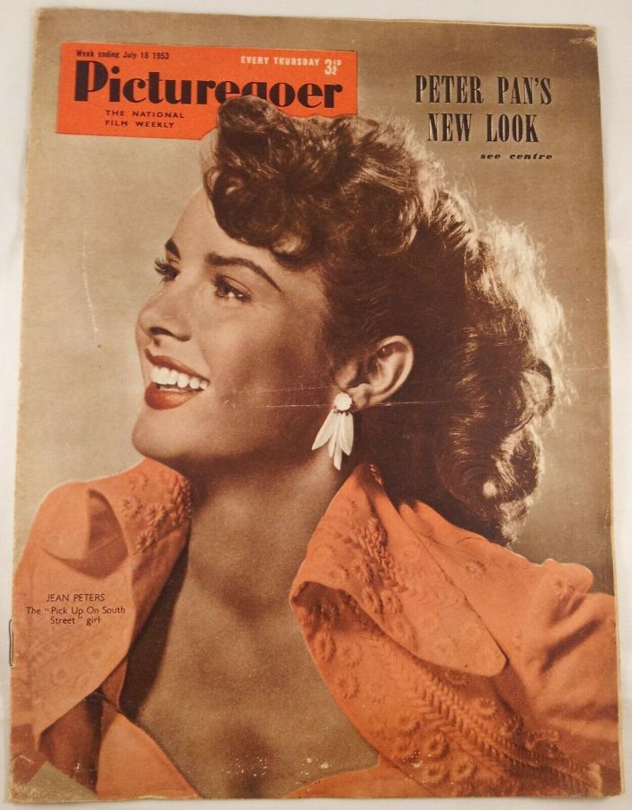 PICTUREGOER magazine side cover Issue 950  Weekly 18 July 1953