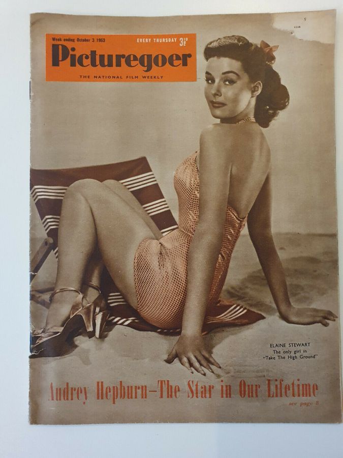 PICTUREGOER magazine side cover Issue 961  Weekly 3 October 1953