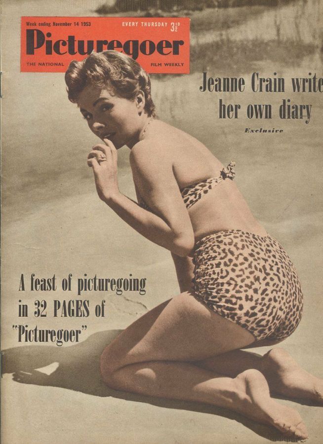 PICTUREGOER magazine side cover Issue 967  Weekly 14 November 1953