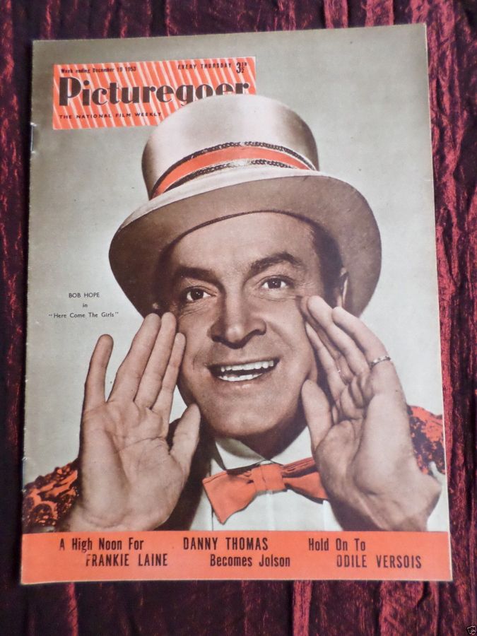 PICTUREGOER magazine side cover Issue 972  Weekly 19 December 1953