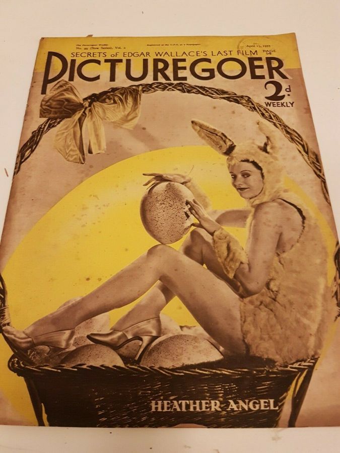 PICTUREGOER magazine side cover Issue 99  Weekly 15 April 1933