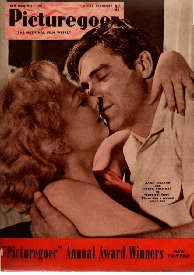 PICTUREGOER magazine side cover Issue 991  Weekly 1 May 1954