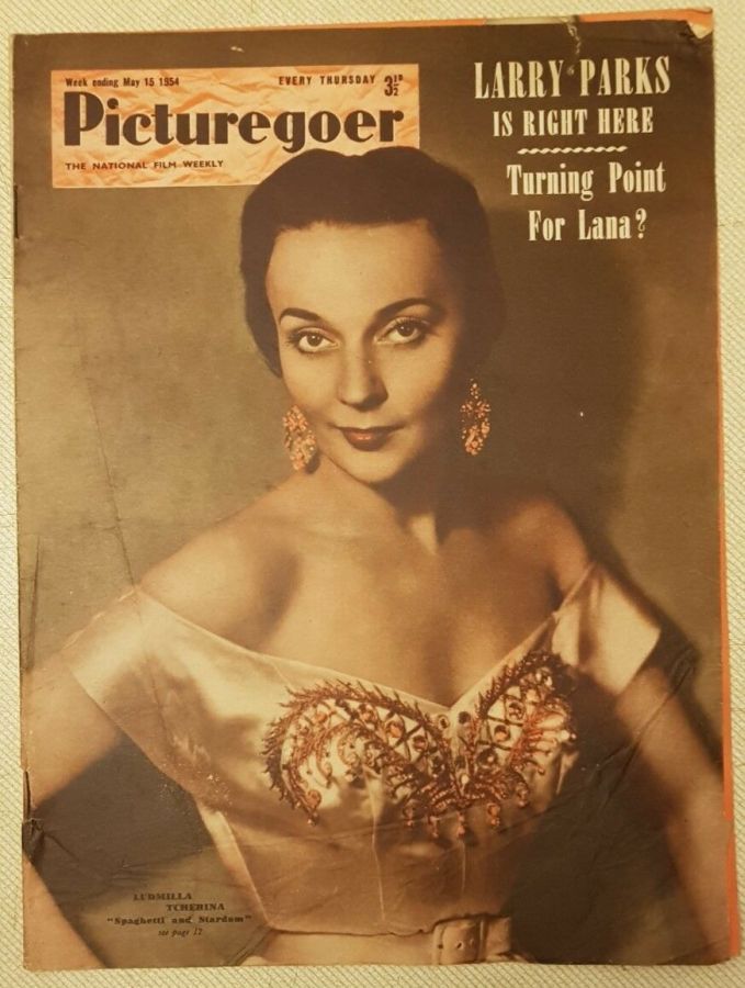 PICTUREGOER magazine side cover Issue 993  Weekly 15 May 1954