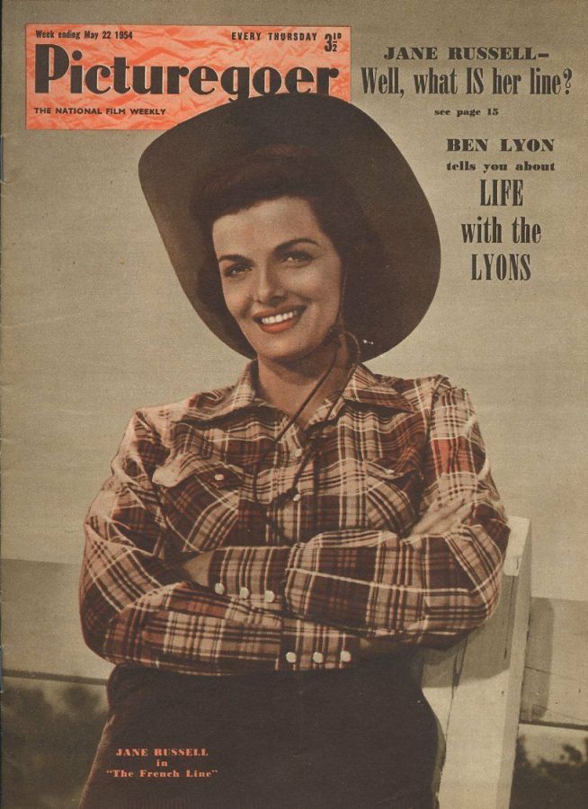 PICTUREGOER magazine side cover Issue 994  Weekly 22 May 1954