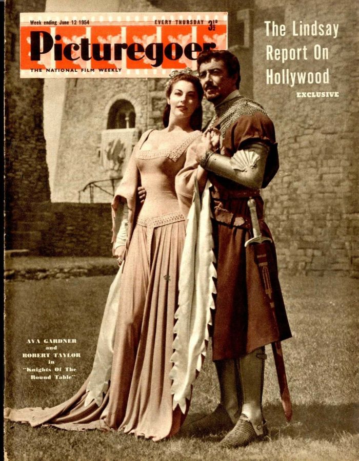PICTUREGOER magazine side cover Issue 997  Weekly 12 June 1954