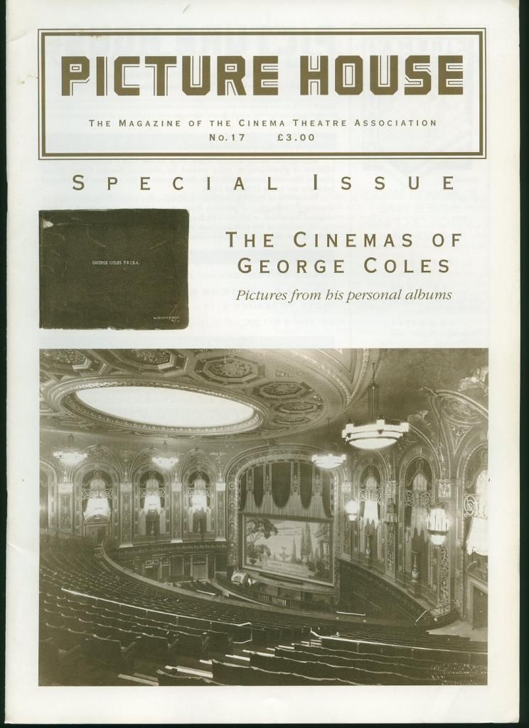 PICTURE HOUSE magazine side cover Issue 17  1992