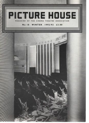 PICTURE HOUSE magazine side cover Issue 18 Winter 1992