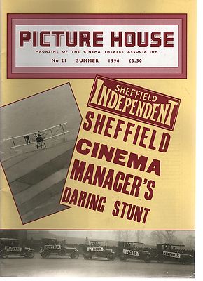 PICTURE HOUSE magazine side cover Issue 21 Summer 1996