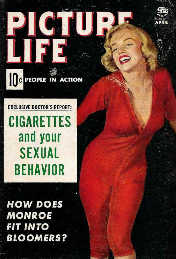 PICTURE LIFE magazine side cover April 1954
