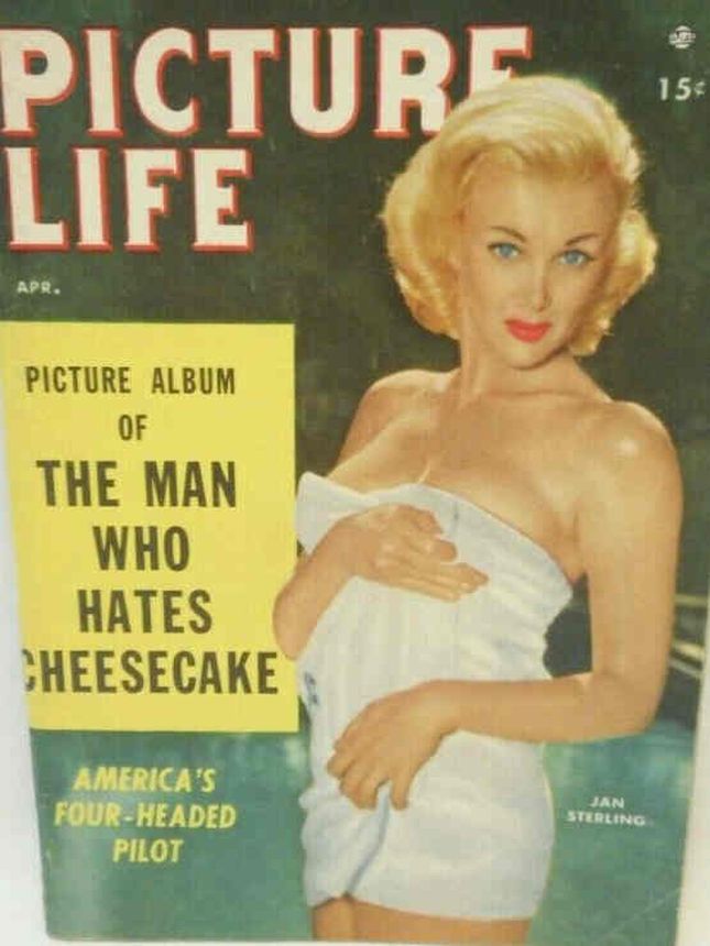 PICTURE LIFE magazine side cover April 1955