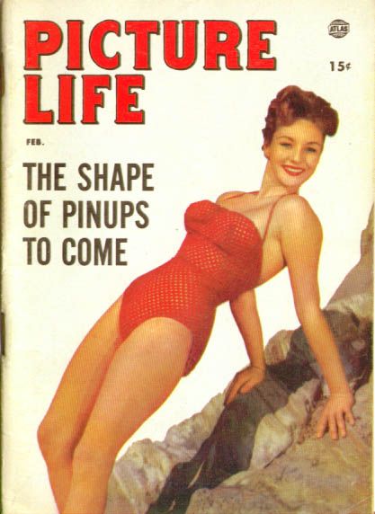 PICTURE LIFE magazine side cover February 1956
